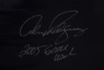 2005 Alex Rodriguez New York Yankees Game Worn Signed Under Armour Shirt w/A-Rod Signed Letter