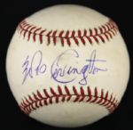 1987-89 Wes Covington Milwaukee Braves Single Signed ONL (Giamatti) Baseball - JSA