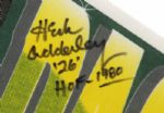 1995 Jim Taylor Paul Hornung Herb Adderley Green Bay Packers Signed Full Size Pennant - JSA 