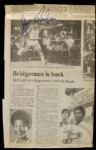 1980s Milwaukee Bucks Signed Memorabilia - Newspaper STAR Card Magazine Photo (MEARS LOA)