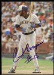 1980s-90s Milwaukee Brewers Signed 8" x 10" Photo & Others w/Cecil Cooper Jeff Cirillo Lot of 10 (MEARS LOA)