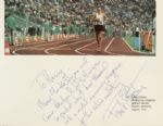 1978 Sports Neil Leifer Book Signed by Dorothy Hamill & Frank Shorter (MEARS LOA) 