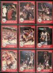 1984 Philadelphia 76ers Star Card Many Signed w/ 4 Julius Erving Terry Cummings  (Lot of 39) - JSA