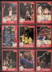 1984 Philadelphia 76ers Star Card Many Signed w/ 4 Julius Erving Terry Cummings  (Lot of 39) - JSA