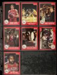 1984 Philadelphia 76ers Star Card Many Signed w/ 4 Julius Erving Terry Cummings  (Lot of 39) - JSA