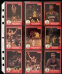 1984 Philadelphia 76ers Star Card Many Signed w/ 4 Julius Erving Terry Cummings  (Lot of 39) - JSA