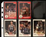 1984 Philadelphia 76ers Star Card Many Signed w/ 4 Julius Erving Terry Cummings  (Lot of 39) - JSA