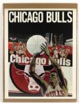 1969 Chicago Bulls 23" x 29" Poster 