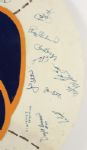 1981 Milwaukee Brewers Team Signed Hand Made Masonite 30 Display w/42 Sigs. Incl. Donnie Moore Yount Molitor Selig Kuenn  (MEARS LOA)