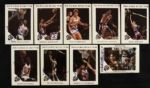 1979-80 Milwaukee Bucks Signed Card (Lot of 9) MEARS LOA 