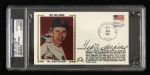 1981 Ted Williams Boston Red Sox Signed First Day Cover - PSA/DNA Holder