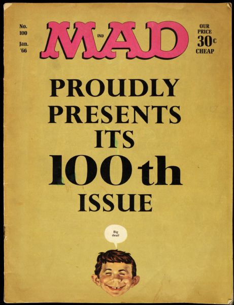 1966 MAD Magazine 100th Issue
