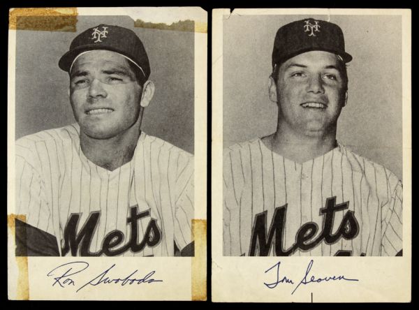 1969 New York Mets 5" x 7" Picture Pak w/Tom Seaver Gil Hodges Yogi Berra  (Lot of 7) 