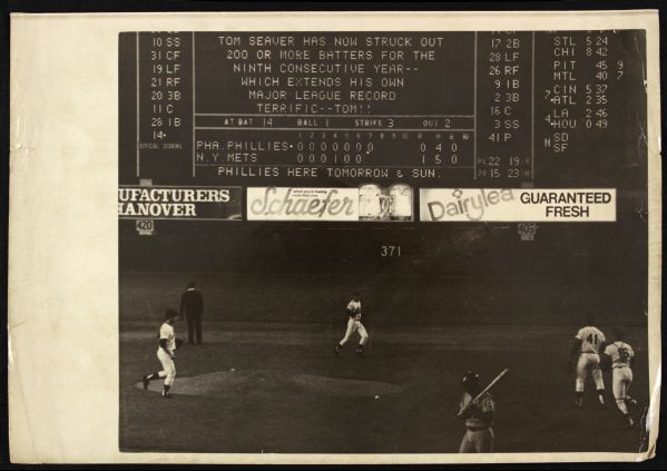 1960s-70s New York Mets Original Photo w/Tom Seaver (Lot of 6) 