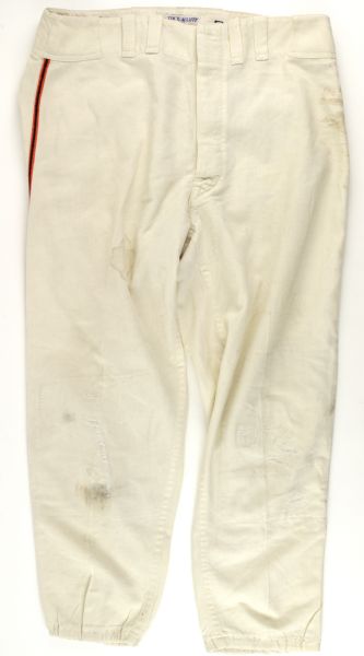 1961 Harvey Kuenn San Francisco Giants Game Worn Flannel Pants (MEARS LOA) 