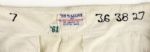 1961 Harvey Kuenn San Francisco Giants Game Worn Flannel Pants (MEARS LOA) 
