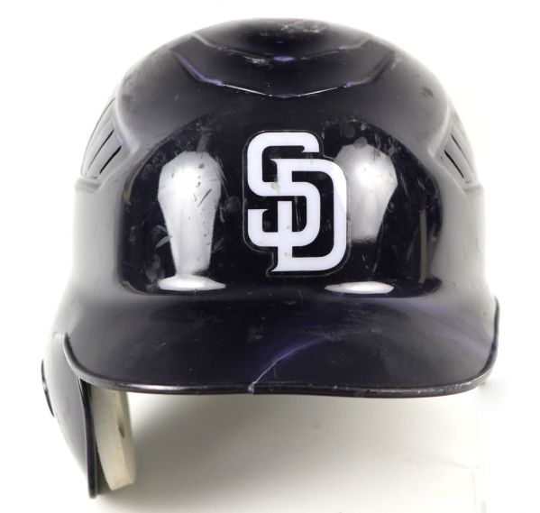2006-07 Adrian Gonzalez San Diego Padres Game Worn Helmet (MEARS LOA)