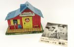 1950s Official Mickey Mouse Club Treasury Bank w/Flier