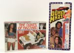 1980s Dukes of Hazzard Daisys Jeep CJ Full Model & Shoe Laces In Original Packaging