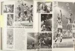 1968 UCLA College Yearbook With Lew Alcindor & John Wooden w/16 Photos of Alcindor in Basketball Action