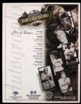 1992 Robin Yount Milwaukee Brewers Full Ticket to 3,000th Hit PSA 8 Signed Card & Phantom Playoff Tickets 