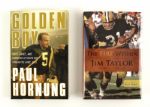 2004-10 Paul Hornung and Jim Taylor Green Bay Packers Signed Book (MEARS LOA) 