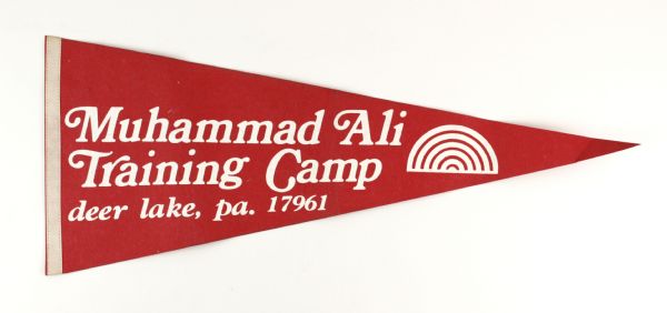 1972-82 Muhammad Ali Training Camp Full Size 29 1/2" Pennant 