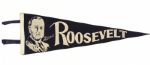 1933-45 Franklin Roosevelt 26" Full Size Presidential Pennant 