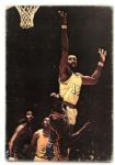 1970s Wilt Chamberlain Los Angeles 13" x 19" Professional Photo Display