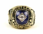 1986 Joe Skalski Waterloo Indians Midwest League Championship Ring 