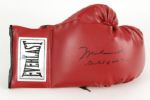 1990s Muhammad Ali Signed Signed 10 Oz. Boxing Glove "Greatest of All Time Inscribed" - Steiner Hologram 