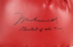1990s Muhammad Ali Signed Signed 10 Oz. Boxing Glove Greatest of All Time Inscribed - Steiner Hologram 