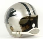 1966-67 Garo Yepremian Detroit Lions Game Worn Suspension Helmet Rare Headgear With No Facemask (MEARS LOA)