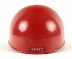 1970s Tony Perez Cincinnati Reds Game Worn Signed Helmet (MEARS LOA) 