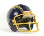1973-75 San Diego Chargers Game Worn Suspension Helmet Suspension Meets Gel-Filled (MEARS LOA) 