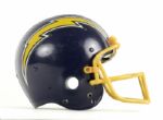 1973-75 San Diego Chargers Game Worn Suspension Helmet Suspension Meets Gel-Filled (MEARS LOA) 