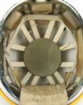 1973-75 San Diego Chargers Game Worn Suspension Helmet Suspension Meets Gel-Filled (MEARS LOA) 
