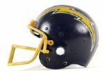 1973-75 San Diego Chargers Game Worn Suspension Helmet Suspension Meets Gel-Filled (MEARS LOA) 