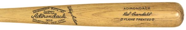 1961-66 Del Crandall Milwaukee Braves Adirondack Professional Model Team Index Bat (MEARS A6)