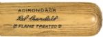 1961-66 Del Crandall Milwaukee Braves Adirondack Professional Model Team Index Bat (MEARS A6)