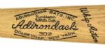 1961-66 Del Crandall Milwaukee Braves Adirondack Professional Model Team Index Bat (MEARS A6)