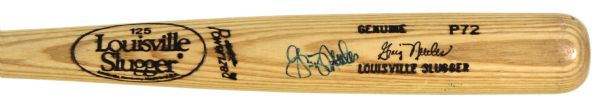 1985 Graig Nettles San Diego Padres Autographed Louisville Slugger Professional Model Game Bat (MEARS A5)