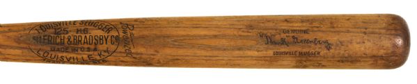 1934-44 Hank Greenberg Detroit Tigers H&B Louisville Slugger Store Model Bat - Very Good Condition