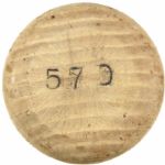 1961 Solly Hemus St. Louis Cardinals Adirondack Professional Model Team Index Bat (MEARS Authentic)
