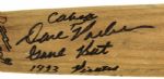 1973 Dave Parker The Cobra Pittsburgh Pirates Autographed H&B Louisville Slugger Professional Model Game Used Bat (MEARS A9)