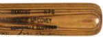 1976 Willie McCovey Padres / Athletics Autographed H&B Louisville Slugger Professional Model Game Used Bat (MEARS Authentic)