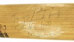 1968 Dennis Menke Houston Astros Autographed H&B Louisville Slugger Professional Model Game Used Bat (MEARS Authentic)