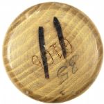 1968 Dennis Menke Houston Astros Autographed H&B Louisville Slugger Professional Model Game Used Bat (MEARS Authentic)