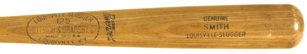 1950-60 Smith H&B Louisville Slugger Professional Model Game Used Bat (MEARS Authentic)