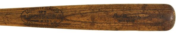 1921-24 Pat Duncan Cincinnati Reds H&B Louisville Slugger Professional Model Game Used Bat (MEARS A7.5)